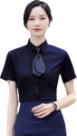 (預購款)客製807系列天絲棉抗皺女款短袖襯衫